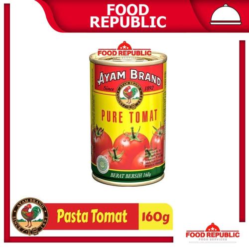 Jual AYAM BRAND TOMATO PUREE 160 GR PASTA TOMAT KALENG HALAL NO MSG