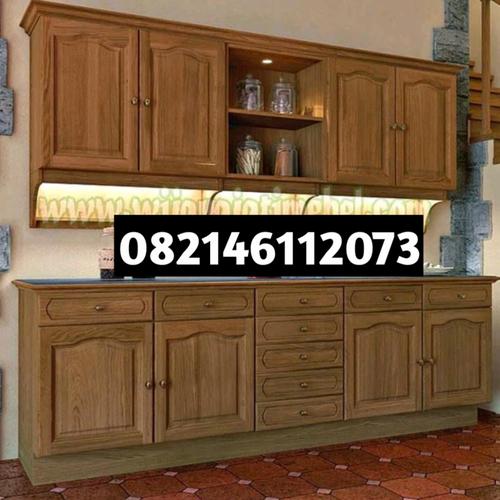 Jual kitchen set lemari dapur kayu jati - Kab. Jepara - Azza jati