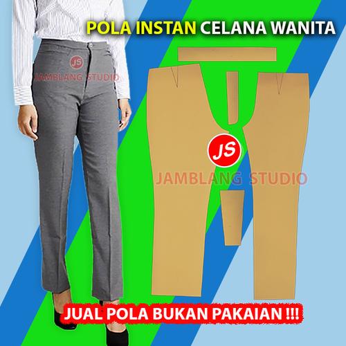 Gambar Pola Instan Celana Wanita Dewasa ( IS 015 ) - No27 dari Jamblang Store Kab. Pekalongan Tokopedia