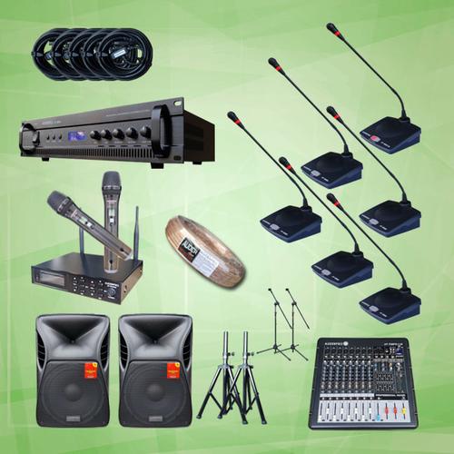 Jual PAKET SOUND SYSTEM MIC CONFERENCE SYSTEM PAKAI 20 MIC HARGA