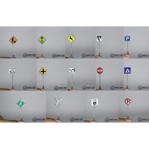 Stick Rambu Besi Jual MINIATUR RAMBU JALAN 1:64 BESI PLASTIK DETAIL DIORAMA MAKET ...