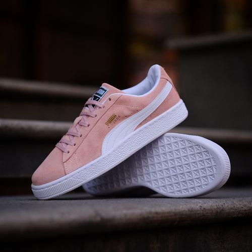 puma suede classic peach