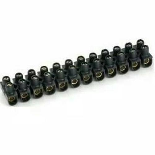 Gambar KR20007 30A 5mm Terminal Blok Krustin (Black) 12 slot dari KlinikRobot Kota Tangerang Tokopedia