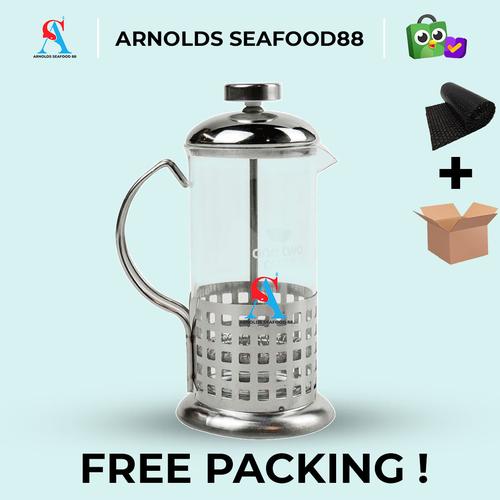 Jual French Press Stainless 350ml 