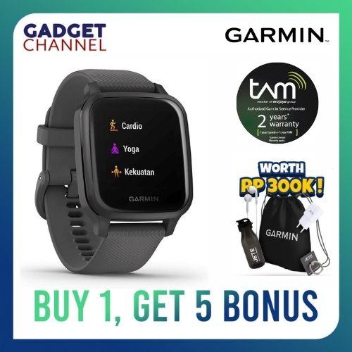 Jual Garmin Venu SQ Gray GPS Amoled 