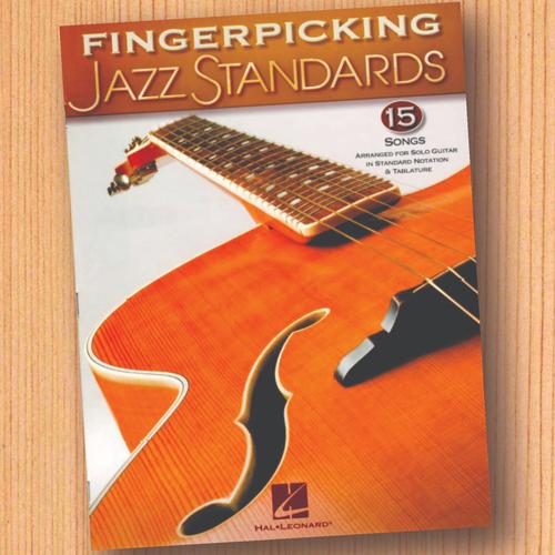 Jual Buku Tablature Gitar Fingerpicking Jazz Standards Kota Bandung