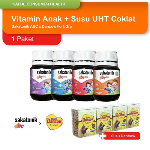 Gambar Paket Lengkap: Sakatonik ABC Vitamin Anak X Dancow FortiGro Susu UHT dari Kalbe Consumer Health Kota Tangerang Selatan Tokopedia