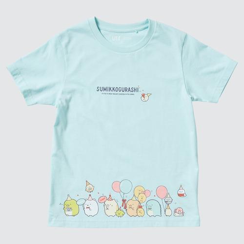 T-shirt Sumikkogurashi Lengan Pendek 