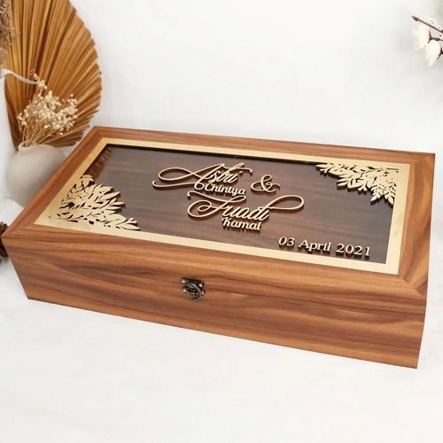 Jual custom box kayu 40x30x20cm Jakarta Barat Lasercreative_id