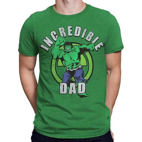 Kaos Hulk Incredible Dad Men's T-Shirt 