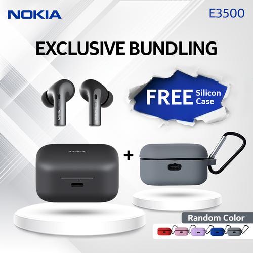 Gambar Nokia True Wireless TWS Earphone E3500 - Black dari Nokia Audio Official Store Jakarta Barat Tokopedia