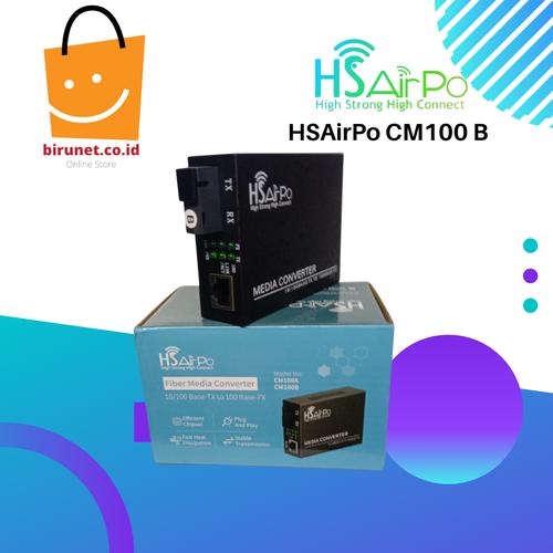 Gambar HSAIRPO CM100-B FIBER ETHERNET MEDIA CONVERTER dari Birunet Kab. Jombang Tokopedia