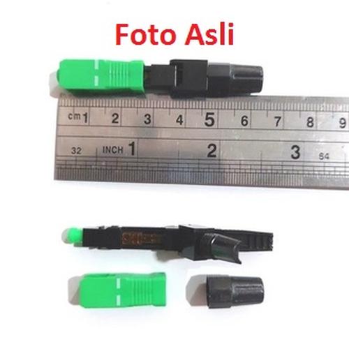 Jual Fast Connector SC APC Fiber Optic Konektor SC APC Hijau - Hijau ...