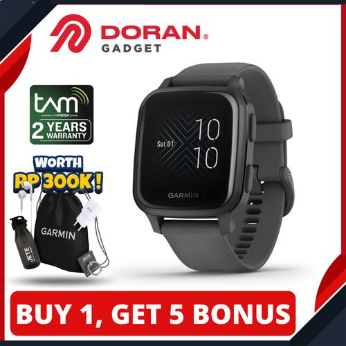Jual Garmin Venu SQ Gray GPS Smartwatch 