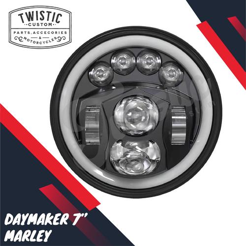 Jual Daymaker 7 inch Marley Lampu LED Motor W175 Scorpio CB Benelli XSR ...