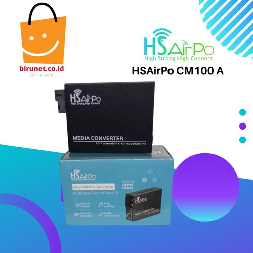 Gambar HSAIRPO CM100-A FIBER ETHERNET MEDIA CONVERTER dari Birunet Kab. Jombang Tokopedia