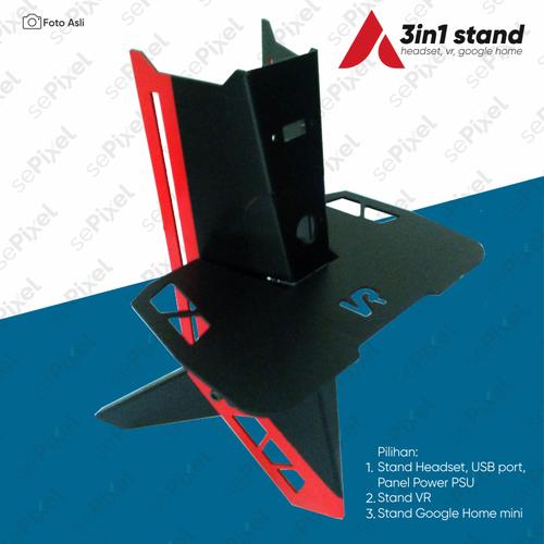 Promo Stand Headset, VR, Google Home 
