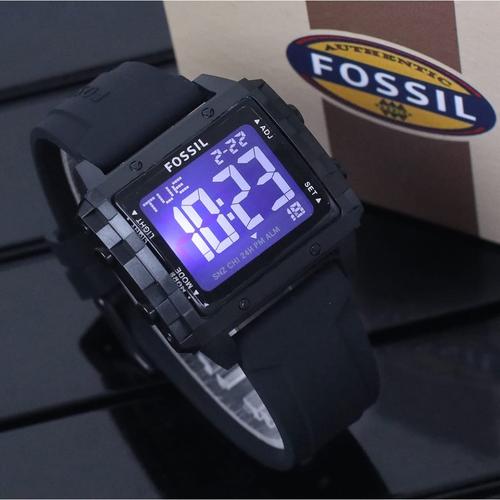 Jam Tangan Digital Fossil Unisex 8537 