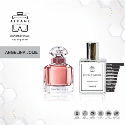 Perfume Angelina Jolie Werbung Parfüm Guerlain Mon Guerlain
