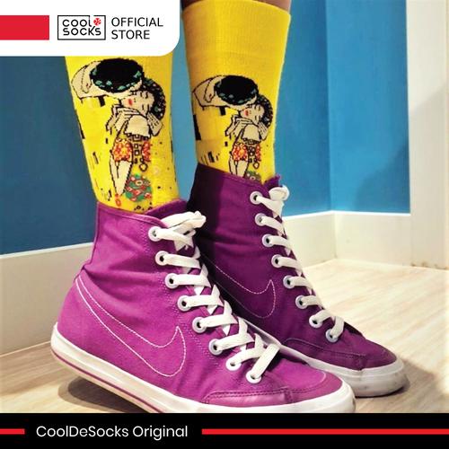 Gambar CoolDeSocks Original | Kaos Kaki Motif - The Kiss (Q) dari CoolDeSocks Official Jakarta Barat Tokopedia