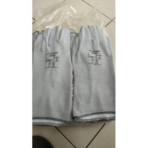 Ansell Crusader 42-325 Gray 10 Heat-Resistant Glove - 10 in Length - 209308