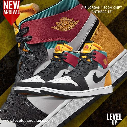 Promo Nike Air Jordan 1 High Zoom CMFT Anthracite 100% Authentic - 40.5 -  Jakarta Utara - Level Up Sneakers | Tokopedia