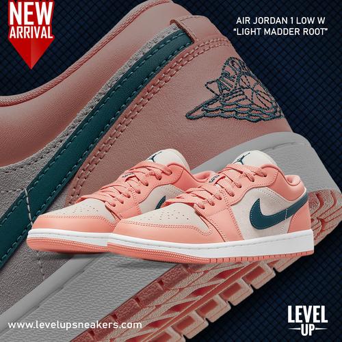 Promo Nike Air Jordan 1 Low Light Madder Root (W) 100% Authentic - 37.5 -  Jakarta Utara - Level Up Sneakers | Tokopedia