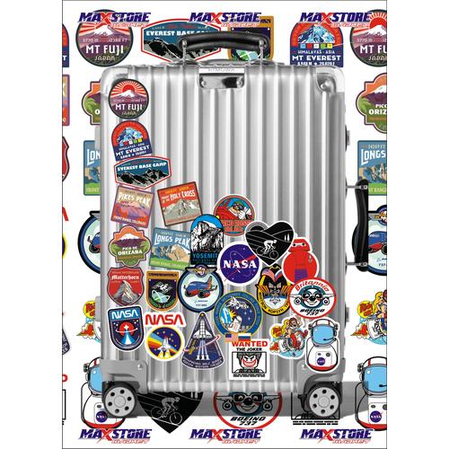 Sticker Tag Koper Jual sticker famous / sticker unik / sticker koper / free style sticker ...