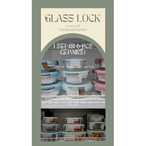 Storage Kaca Jual GLASSLOCK SET ISI 3 GLASSOVEN STORAGE KACA GLASS LOCK CONTAINER ...