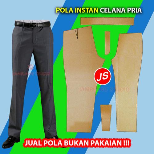 Gambar Pola Instan Celana Pria Panjang Dewasa ( IS 007 ) - No27 dari Jamblang Store Kab. Pekalongan Tokopedia