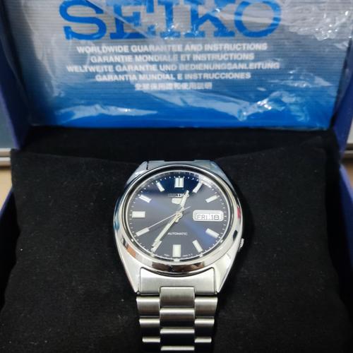 Jual Seiko 5 Snxs77 Blue dial - Kota Surabaya - Gadgetainment | Tokopedia