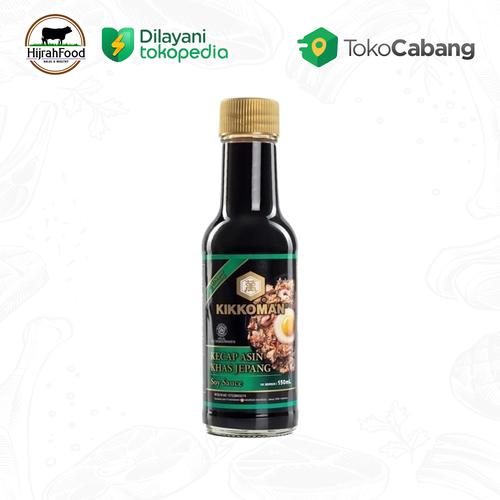 Gambar Kikkoman Kecap Asin Khas Jepang / Japanese Soy Sauce - Halal (150 ml) - TokoCabang dari Hijrahfood Meatshop Tokopedia
