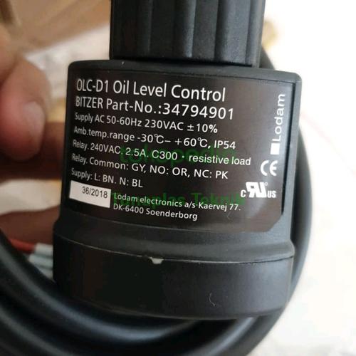 Jual BITZER LODAM OIL LEVEL CONTROL OLCD1 Jakarta Barat Tunaplas