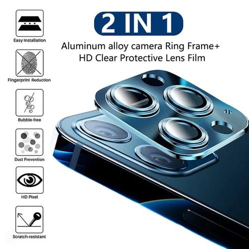 Jual IPHONE 13 PRO MAX 13 MINI LENS PROTECTOR 3D FULL COVER CAMERA ...
