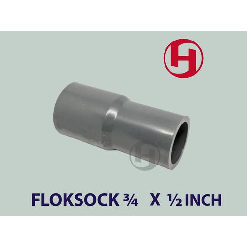 Jual FLOKSOCK REDUCER PVC AW ¾ X ½ INCH /1½ X1 INCH /1X ¾ INCH/1½ x 2 ...