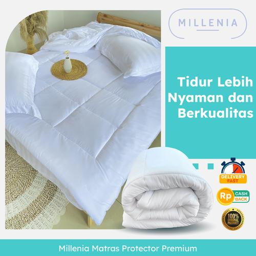 Gambar Millenia Matras Protector Topper Premium Kasur Lebih Nyaman Tebal - 100X200 dari MilleniaMe Tokopedia