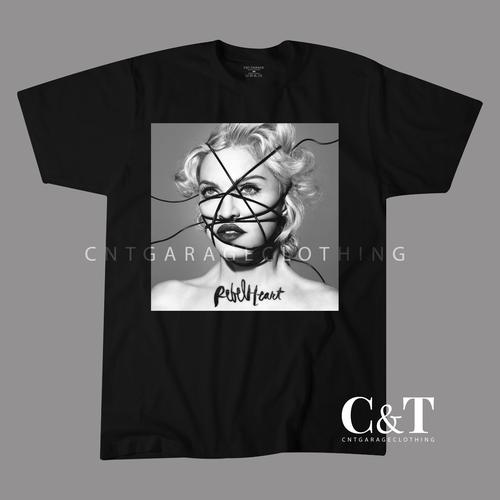 KAOS MADONNA UNISEX | REBEL HEART GREY 
