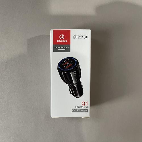 Jual JOYSEUS Car Charger 3.1A QC3.0 Dual USB FAST Charging Black - CM0001 -  Kota Madiun - LJ TOOL | Tokopedia