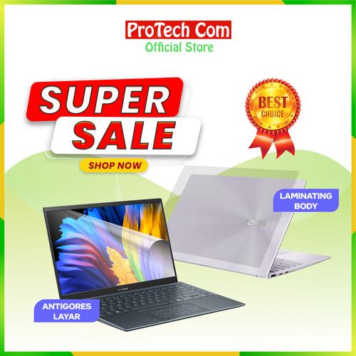 Gambar ANTIGORES LAYAR + LAMINATING COVER LAPTOP dari Protech Computer Jakarta Pusat Tokopedia