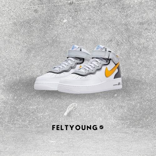 Mid Athletic Club White Yellow Original 