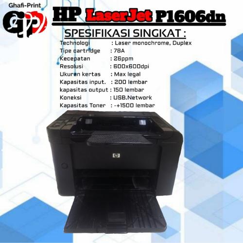 Jual PRINTER HP LASERJET P1606dn SIAP PAKAI. BEKAS PAKAI - Jakarta Pusat -  Ghafi-print | Tokopedia