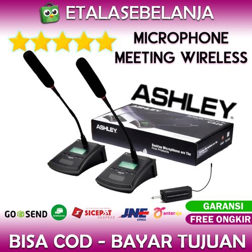 Gambar MICROPHONE MEETING WIRELESS UHF - MIC PODIUM WIRELESS - ASHLEY CS28 dari EtalaseBelanja Jakarta Pusat Tokopedia