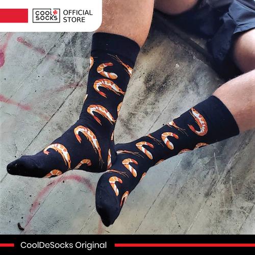 Gambar CoolDeSocks Original | Kaos Kaki Fashion - Shrimp dari CoolDeSocks Official Jakarta Barat Tokopedia