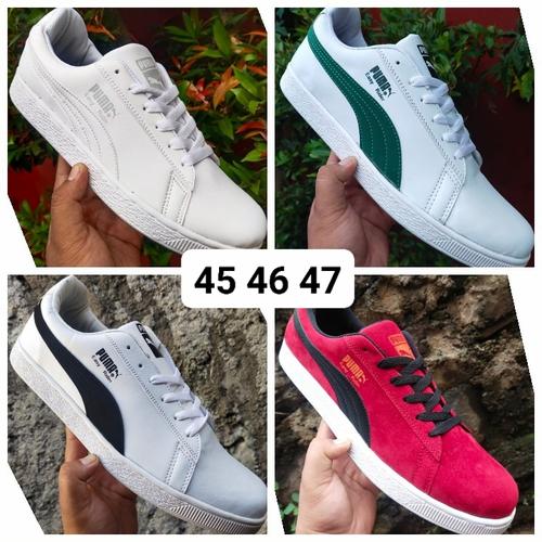 Jual FS1 Sepatu Pria Big Size Jumbo Sneaker Puma Putih 45 46 47 - Full  Putih, 45 - Kab. Tangerang - Sneaker Story | Tokopedia