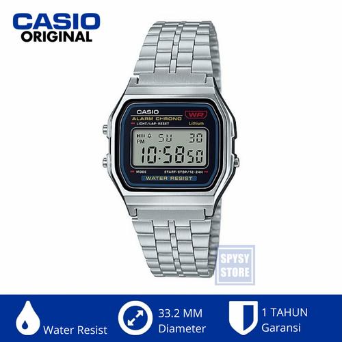 Casio Original A159wa-n1df A159 Jam Tangan Model Retro Classic di Spysy  Store Tokopedia