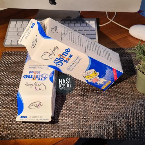 Jual Shine road whipping cream non dairy 1L, Nabati Halal frozen Kota