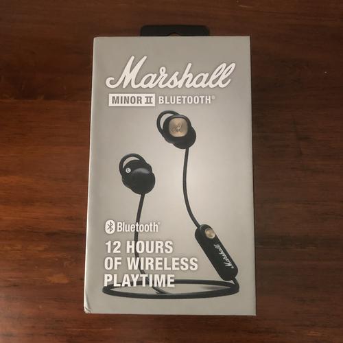 Jual MARSHALL MINOR II BLUETOOTH IN EAR BLACK ORIGINAL MINOR 2 - Kota  Tangerang Selatan - Coya Store | Tokopedia