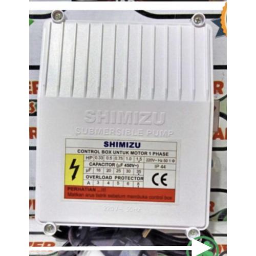 Jual Control box Shimizu 333 controlbox submersible shimizu control box ...
