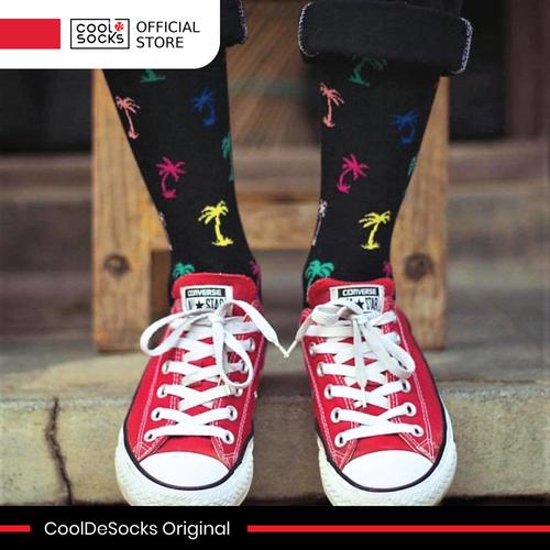 Gambar CoolDeSocks Original | Kaos Kaki Fashion - Colorful Coconut Tree dari CoolDeSocks Official Jakarta Barat Tokopedia