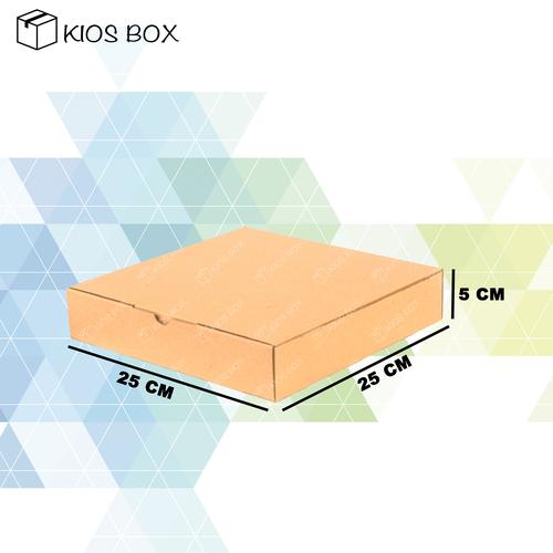 Gambar Kardus Polos Dus Pizza Dus Kaos 25x25x5 dari KiosBox Kota Bandung Tokopedia